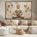 Serene Buddha Wall Art | Yoga Room Decor and Meditation Wall