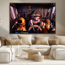 Carl Russel And Dog, Movie Up Poster, Movie Up Wall Art, by MyGreatCanvas | Canvas Wall Art Prints | Photo Prints & Wall Decor