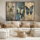 Butterfly Wall Art Trio | Vintage Butterfly Canvas Print | by MyGreatCanvas | Canvas Wall Art Prints | Photo Prints & Wall Decor