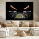 Eagles Field Stadium Wall Art | Philadelphia Eagles Football by MyGreatCanvas | Canvas Wall Art Prints | Photo Prints & Wall Decor