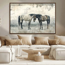 Chines Style Majestic Horses Wall Art | Ready to Hang and