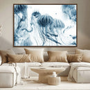 Abstract Jellyfish Canvas Print Wall Art