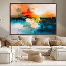 Colorful Abstract Wall Art | Bold Modern Canvas Print |