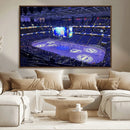 Amalie Arena Florida Wall Art Canvas Print - NHL Hockey by MyGreatCanvas | Canvas Wall Art Prints | Photo Prints & Wall Decor