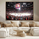 Amerant Bank Arena Wall Art Canvas Print - Basketball Arena by MyGreatCanvas | Canvas Wall Art Prints | Photo Prints & Wall Decor
