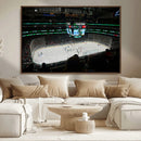 American Airlines Center Dallas Stars Wall Art Canvas Print