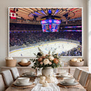 Madison New York Rangers Hockey Stadium Wall Art Canvas