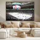 Sharks Arena Blackhawks Sharks Ice Hockey Stadium Wall Art by MyGreatCanvas | Canvas Wall Art Prints | Photo Prints & Wall Decor
