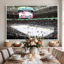 Sharks Arena Blackhawks Sharks Ice Hockey Stadium Wall Art
