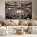 United Center Chicago Bulls Stadium Wall Art Canvas Print