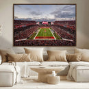 Florida Tampa Raymond James Stadium Wall Art Canvas Print -