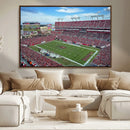 Florida Tampa Raymond James Stadium Wall Art Canvas Print -