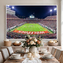 NC State Wolfpack Canvas Print - Raleigh Carter-Finley