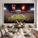 Framed Florida State Seminoles Football Team Print -