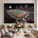 Houston Cougars Football Team Print - Houston TDECU Stadium