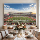 Framed Houston Cougars Football Team Print - Houston TDECU