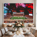 Virginia Tech Hokies Football Team Print - Blacksburg Lane