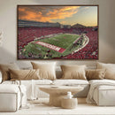 Camp Randall Stadium Wisconsin Badgers Large Wall Art Canvas