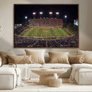 Demon Deacons Print Canvas, Football Team Print -