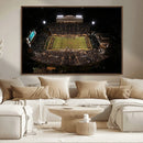 Wake Forest University Demon Deacons Canvas Printi, Football