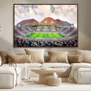 Brigham Young University Cougars Football Team Print - Provo