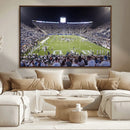 Brigham Young University Cougars Football Print Canvas -