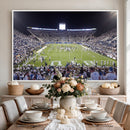 Brigham Young University Cougars Football Print Canvas -