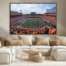 University of Illinois Fighting Illini Football Team Print by MyGreatCanvas | Canvas Wall Art Prints | Photo Prints & Wall Decor