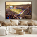 University of Kansas Jayhawks Football Team Print - Lawrence by MyGreatCanvas | Canvas Wall Art Prints | Photo Prints & Wall Decor