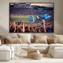 University of Kansas Jayhawks Football Team Art Print - by MyGreatCanvas | Canvas Wall Art Prints | Photo Prints & Wall Decor