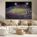 University of Kansas Jayhawks Football Team Print - Lawrence by MyGreatCanvas | Canvas Wall Art Prints | Photo Prints & Wall Decor
