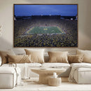 University of Michigan Wolverines Football Team Print - Ann by MyGreatCanvas | Canvas Wall Art Prints | Photo Prints & Wall Decor