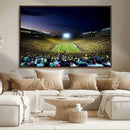 University of Michigan Wolverines Football Team Print - Ann by MyGreatCanvas | Canvas Wall Art Prints | Photo Prints & Wall Decor