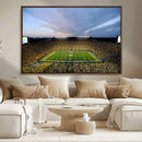 University of Michigan Wolverines Football Team Print - Ann by MyGreatCanvas | Canvas Wall Art Prints | Photo Prints & Wall Decor