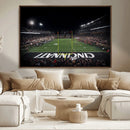 Cincinnati Bearcats Football Team Print - Nippert Stadium by MyGreatCanvas | Canvas Wall Art Prints | Photo Prints & Wall Decor
