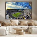 Framed USF Bulls Football Team Print - Tampa Raymond James by MyGreatCanvas | Canvas Wall Art Prints | Photo Prints & Wall Decor