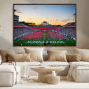 NC State Wolfpack Football Team Print Wall Art - Raleigh