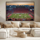 Arizona Wildcats Football Team Print - Tucson Arizona by MyGreatCanvas | Canvas Wall Art Prints | Photo Prints & Wall Decor