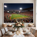 Clemson University Tigers Art Print, Football Team Print -