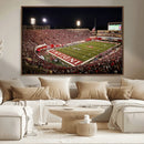 Indiana University Hoosiers Football Team Print Canvas - by MyGreatCanvas | Canvas Wall Art Prints | Photo Prints & Wall Decor