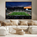 Michigan State Spartans Football Team Print - East Lansing