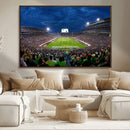 Michigan State Spartans Football Team Print - East Lansing