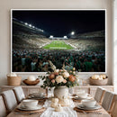 Framed Michigan State Spartans Football Team Print - East