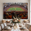 Syracuse University Orange Football Canvas Print, Football