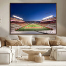 Rutgers Scarlet Knights Football Team Print - Piscataway SHI by MyGreatCanvas | Canvas Wall Art Prints | Photo Prints & Wall Decor