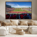 Ball State Cardinals Football Team Print - Muncie Scheumann
