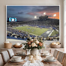 Memphis Tigers Football Team Print - Memphis Simmons Bank