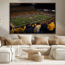 West Virginia Uni Mountaineers Football Team Print - Milan