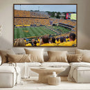 Puskar Stadium Canvas Print Wall Art - Morgantown Print -