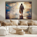 Jesus Walking on Water Wall Art | Ready to Hang Spiritual